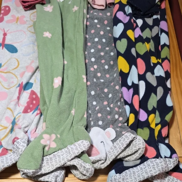 Carter's Kids Fleece Pajamas- 4 Pair - Picture 3 of 3